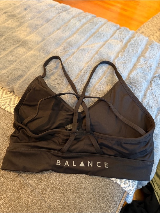 Balance Athletica Other - Balance Athletica Black Strappy Back Sports Bra